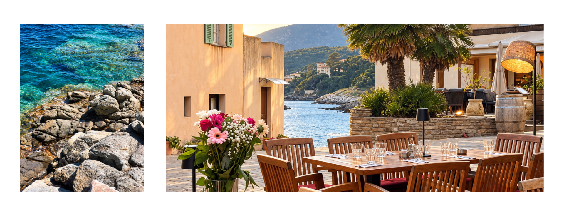 Le restaurant - A Piazzetta - restaurant BRANDO