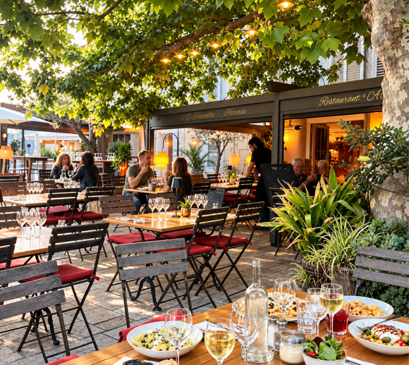 A Piazzetta - restaurant BRANDO